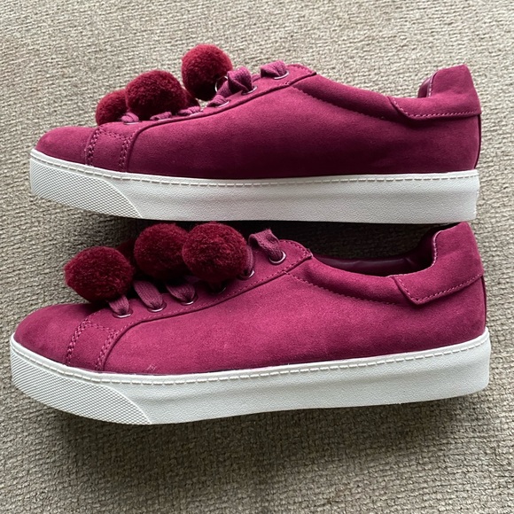 Circus By Sam Edelman Carmela Sneakers Women's Shoes Size 6.5  Cranberry Red - Picture 2 of 7